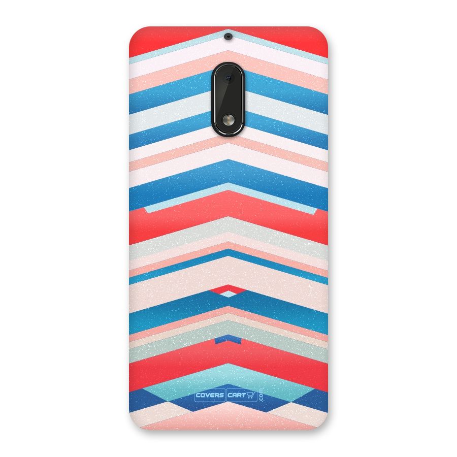 Unique Vibrant Colours Back Case for Nokia 6