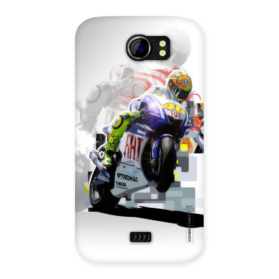 Valentino Rossi Back Case for Micromax Canvas 2 A110