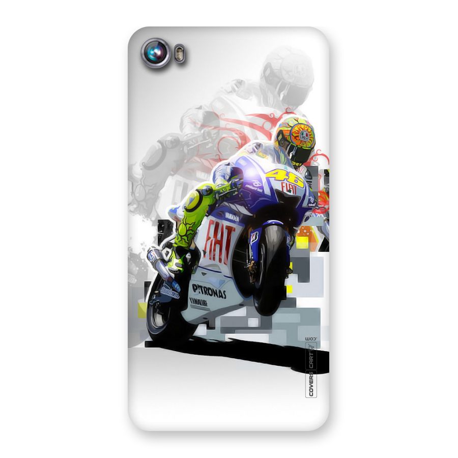 Valentino Rossi Back Case for Micromax Canvas Fire 4 A107