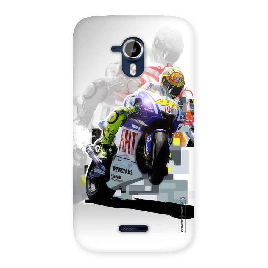 Valentino Rossi Back Case for Micromax Canvas Magnus A117