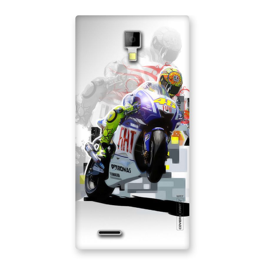 Valentino Rossi Back Case for Micromax Canvas Xpress A99