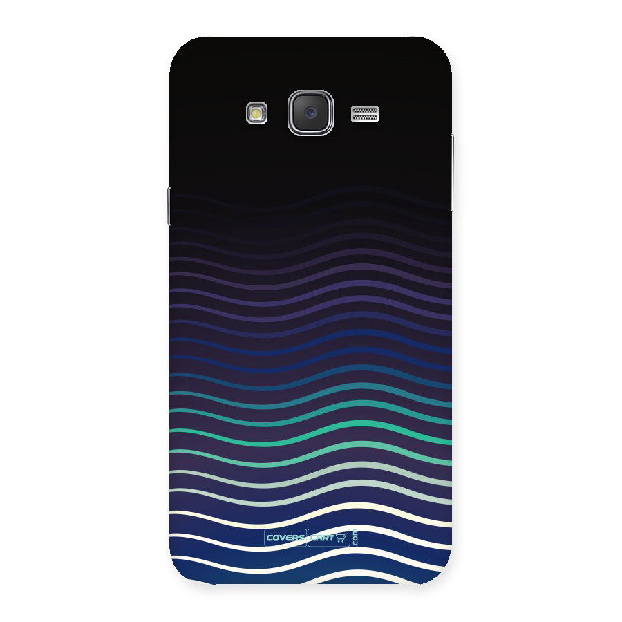 Wavy Stripes Back Case for Galaxy J7