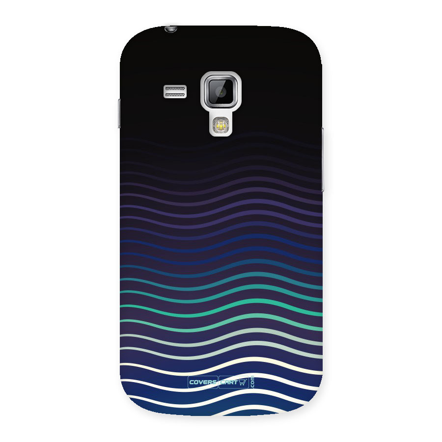 Wavy Stripes Back Case for Galaxy S Duos