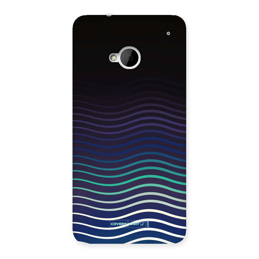 Wavy Stripes Back Case for HTC One M7