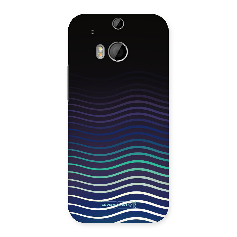 Wavy Stripes Back Case for HTC One M8