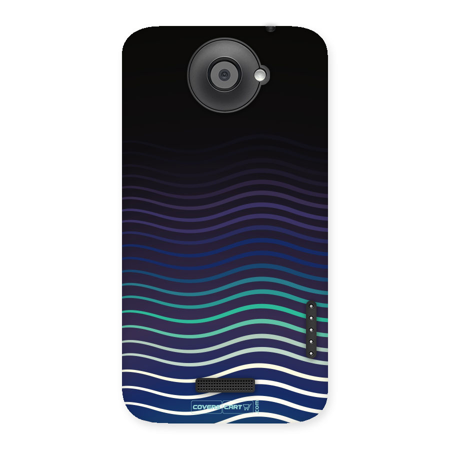 Wavy Stripes Back Case for HTC One X