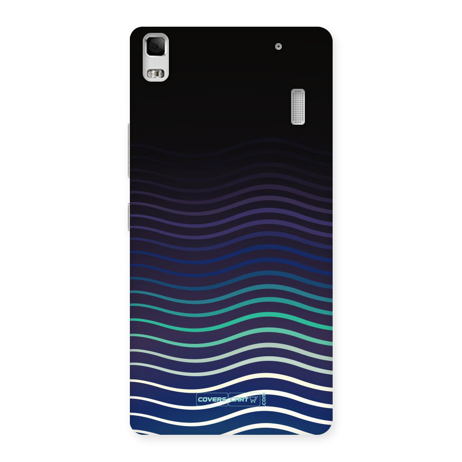Wavy Stripes Back Case for Lenovo K3 Note