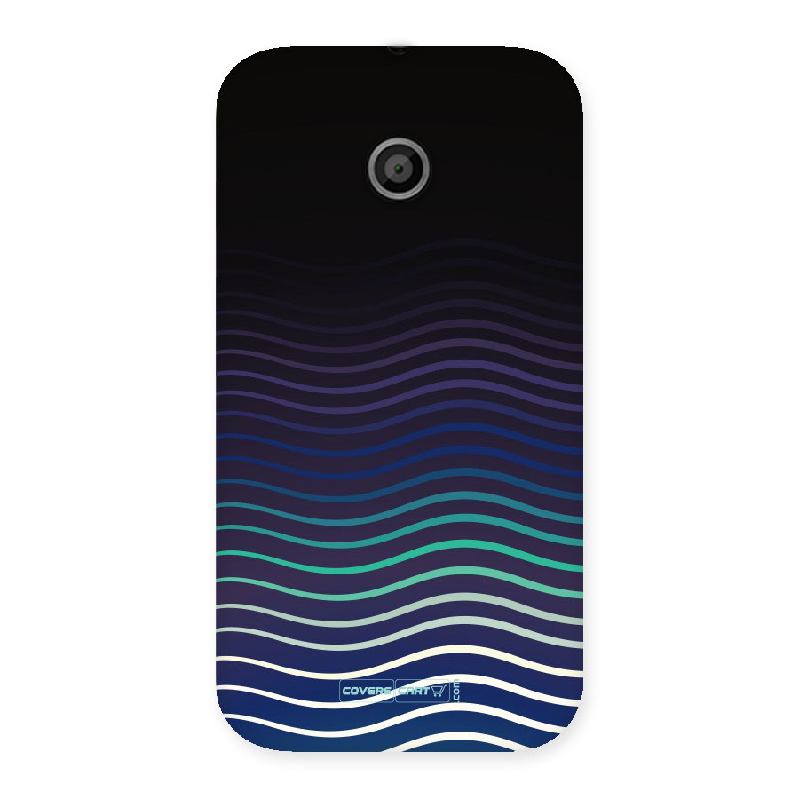 Wavy Stripes Back Case for Moto E