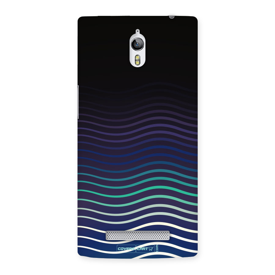 Wavy Stripes Back Case for Oppo Find 7