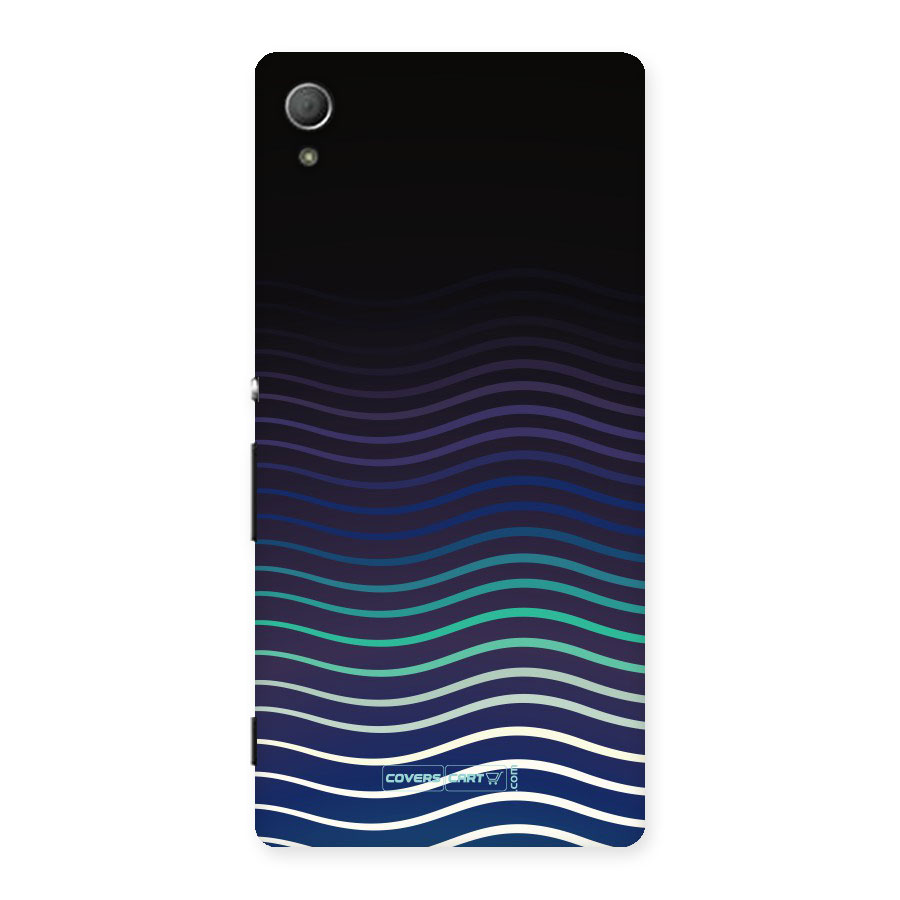 Wavy Stripes Back Case for Xperia Z4