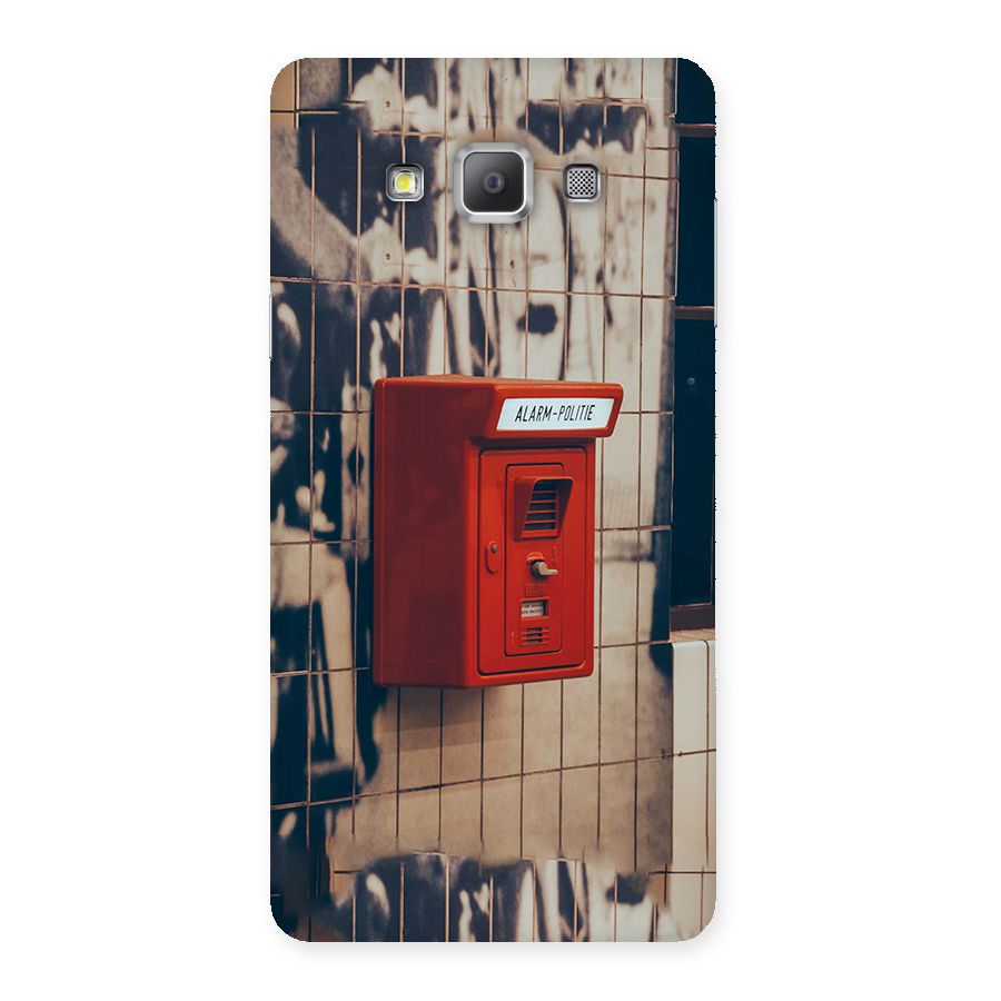 Vintage Alarm Back Case for Galaxy A7