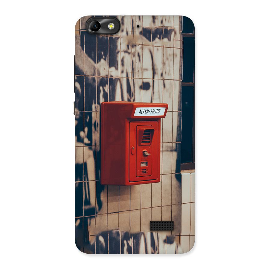 Vintage Alarm Back Case for Honor 4C