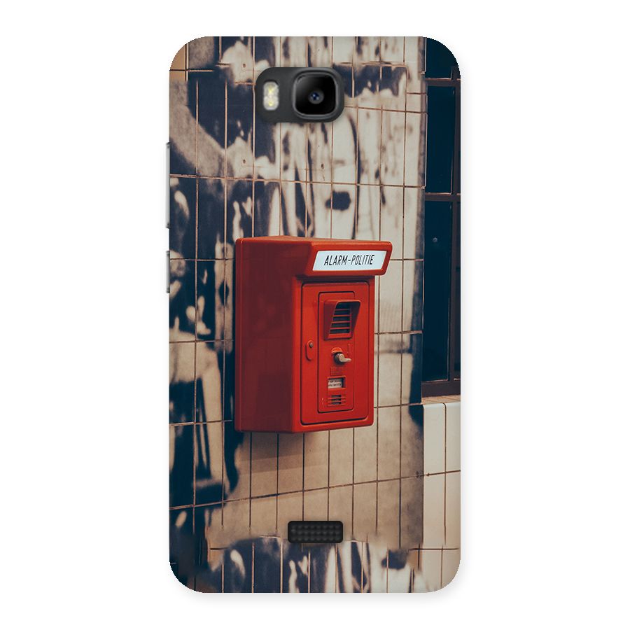 Vintage Alarm Back Case for Honor Bee