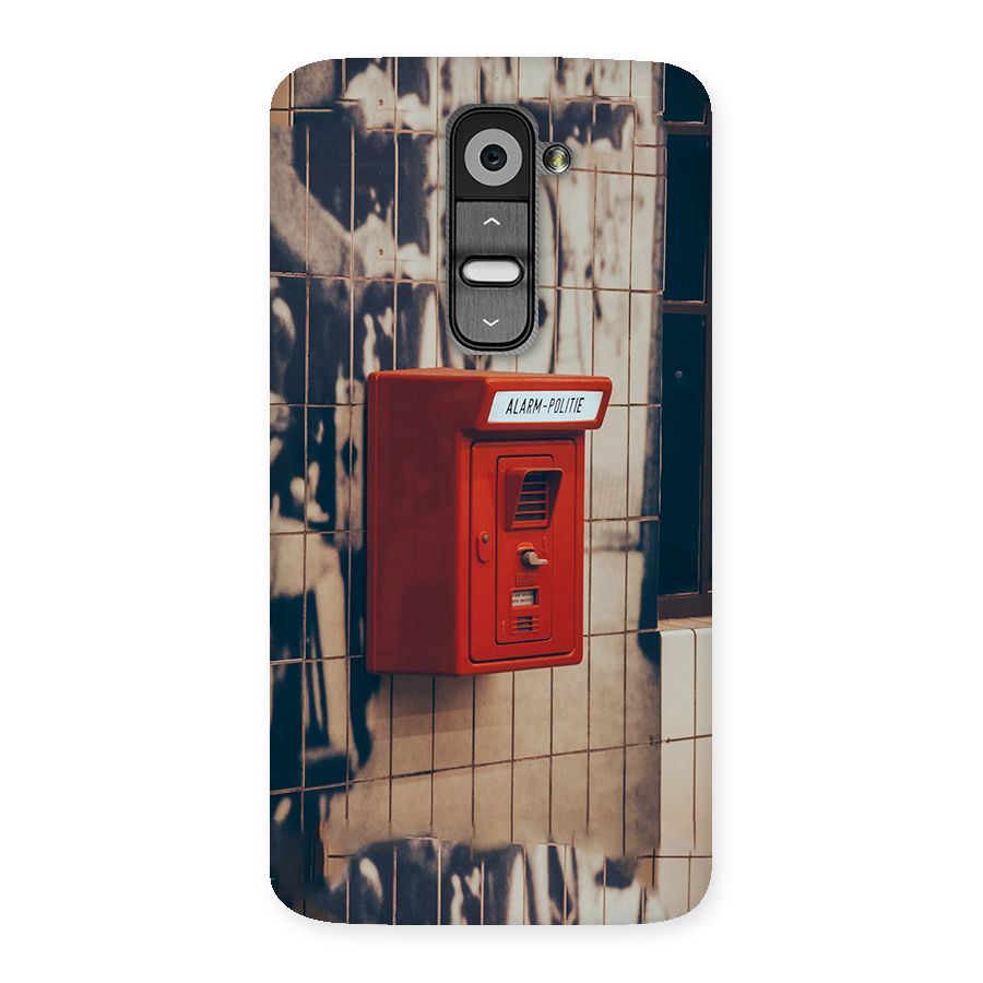 Vintage Alarm Back Case for LG G2