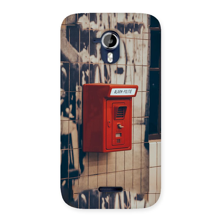 Vintage Alarm Back Case for Micromax Canvas Magnus A117