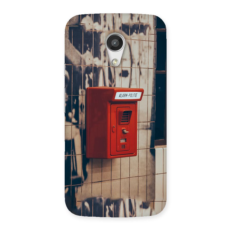 Vintage Alarm Back Case for Moto G 2nd Gen