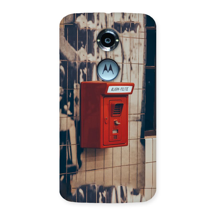 Vintage Alarm Back Case for Moto X 2nd Gen