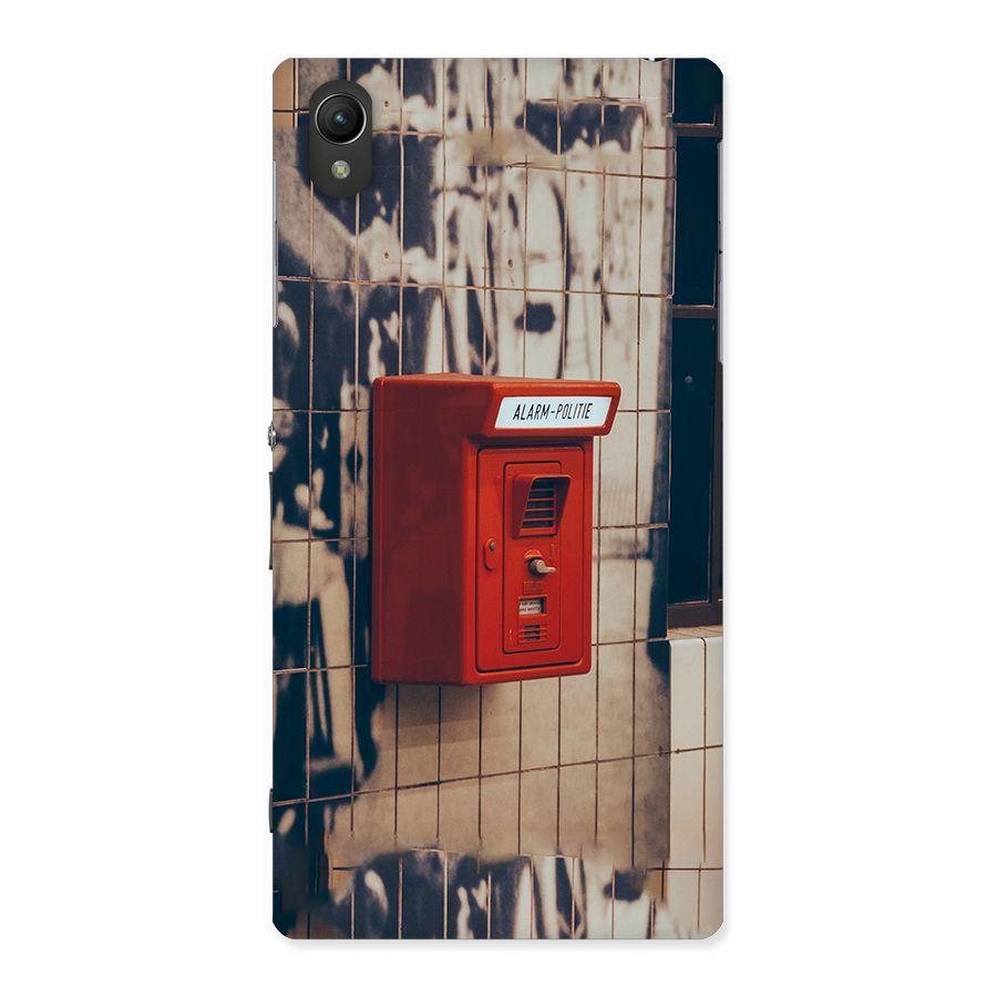 Vintage Alarm Back Case for Sony Xperia Z1