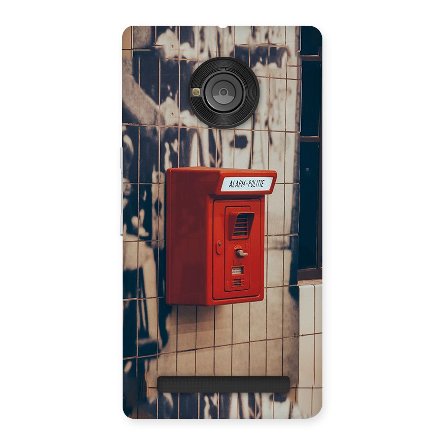 Vintage Alarm Back Case for Yu Yunique