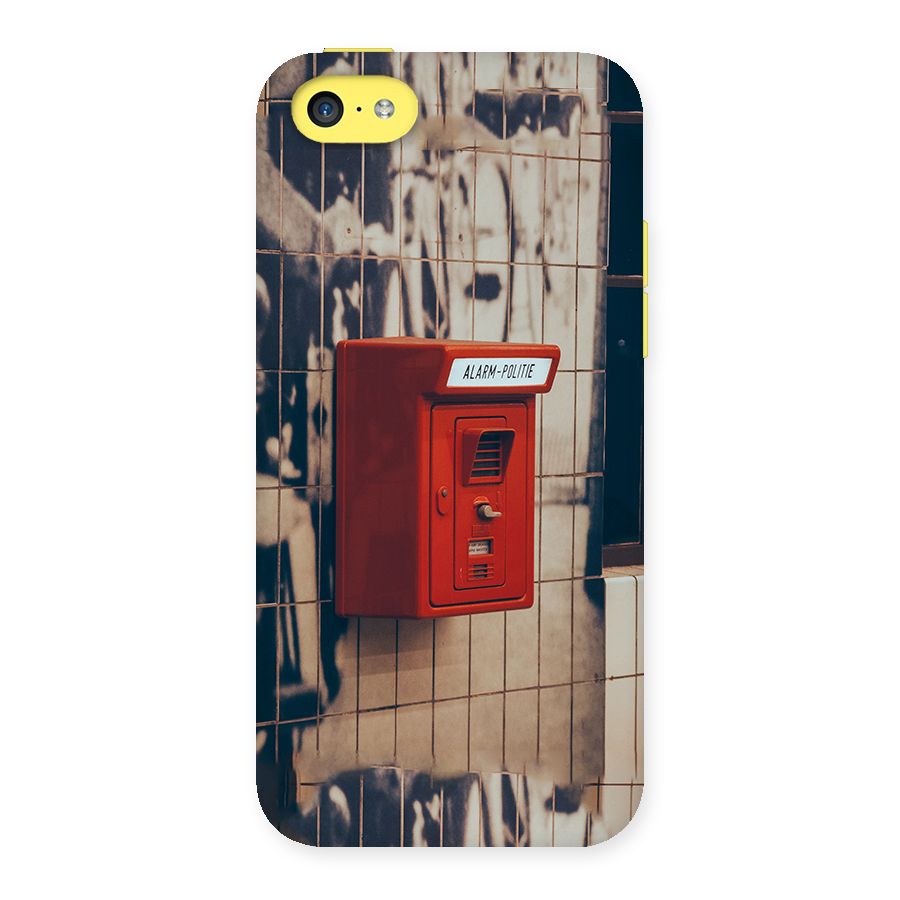 Vintage Alarm Back Case for iPhone 5C