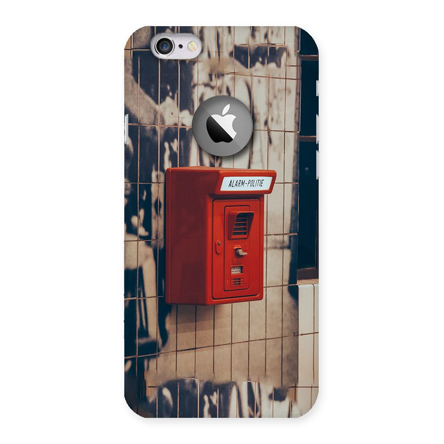 Vintage Alarm Back Case for iPhone 6 Logo Cut