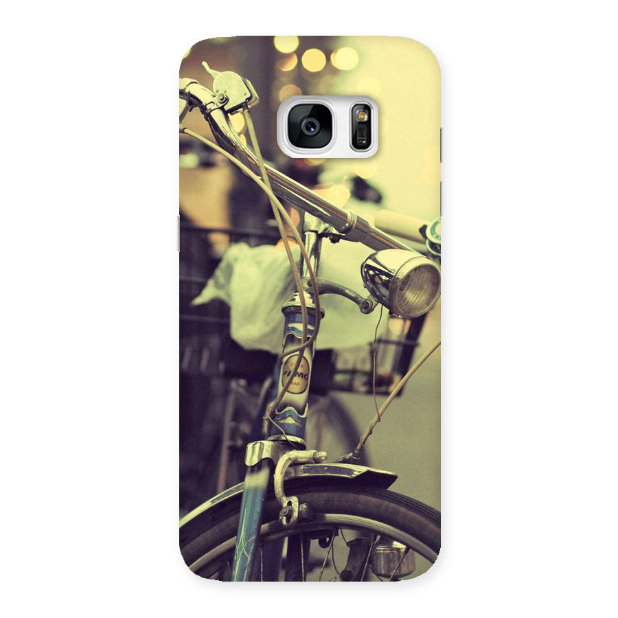 Vintage Bicycle Back Case for Galaxy S7 Edge