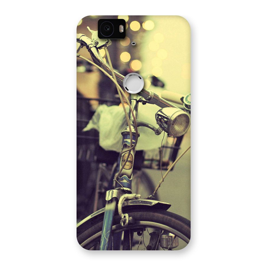 Vintage Bicycle Back Case for Google Nexus-6P