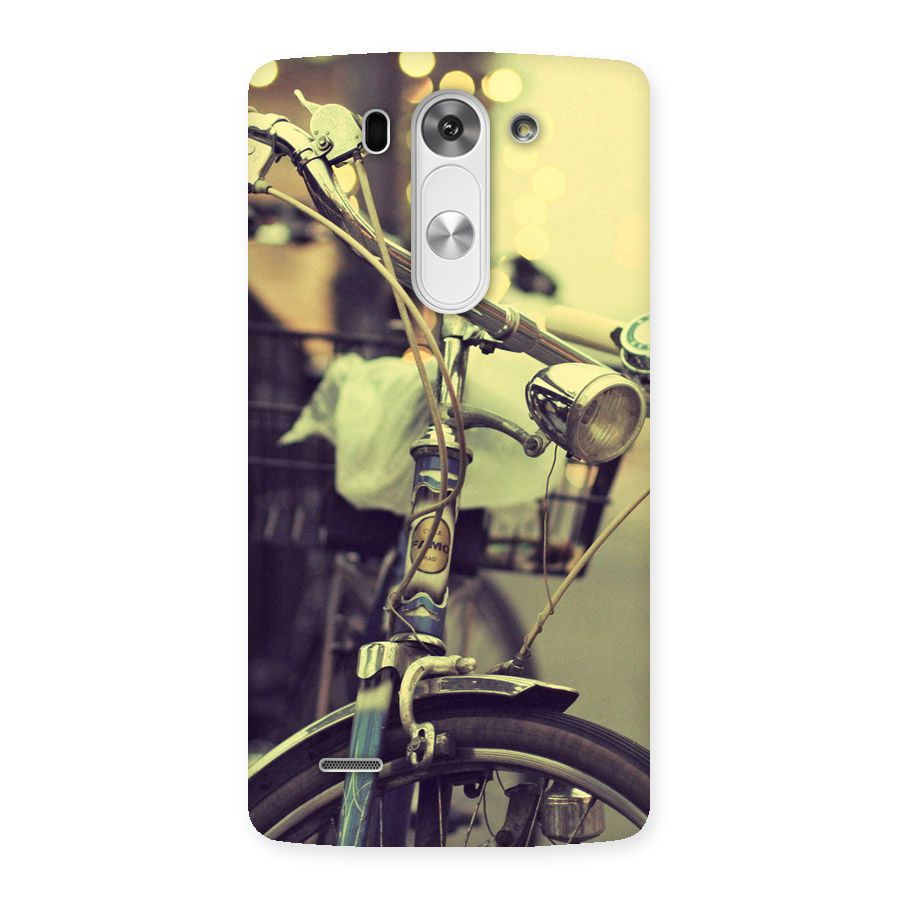 Vintage Bicycle Back Case for LG G3 Beat
