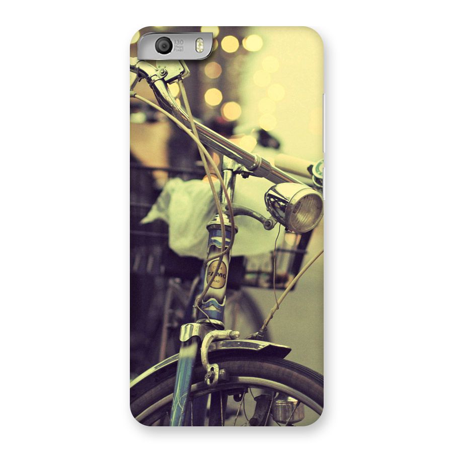 Vintage Bicycle Back Case for Micromax Canvas Knight 2