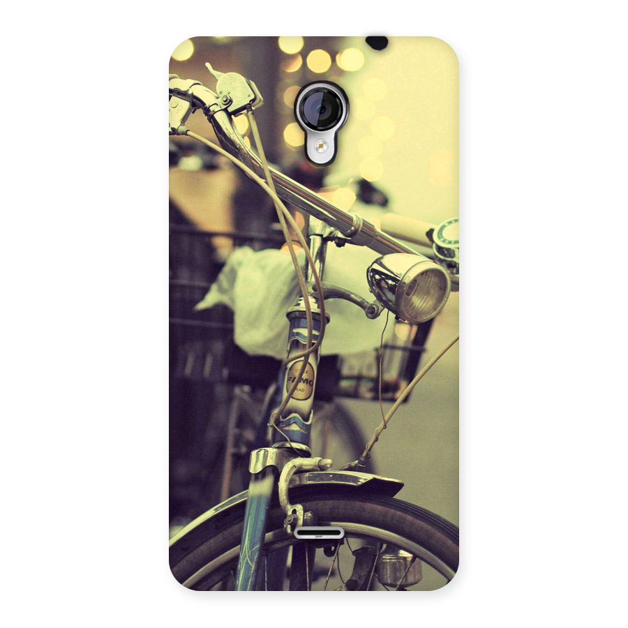 Vintage Bicycle Back Case for Micromax Unite 2 A106