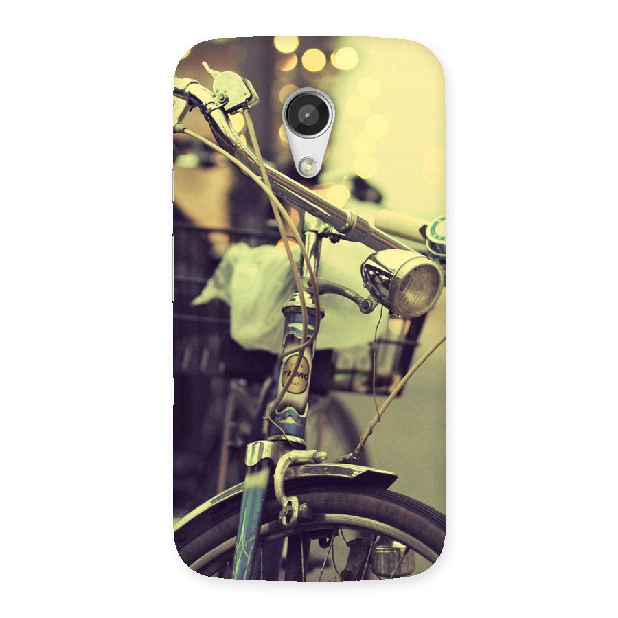 Vintage Bicycle Back Case for Moto G 2nd Gen