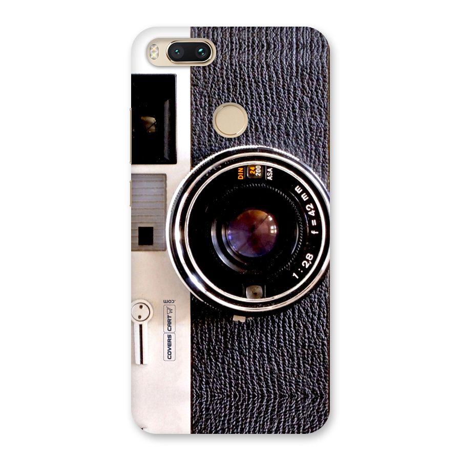 Vintage Camera Back Case for Mi A1