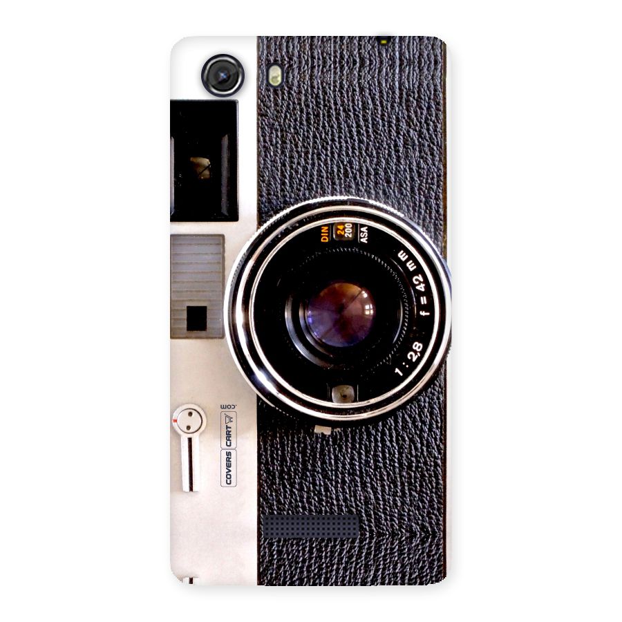 Vintage Camera Back Case for Micromax Unite 3
