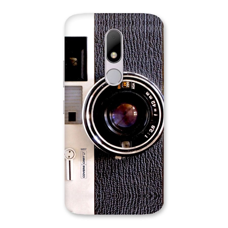 Vintage Camera Back Case for Moto M