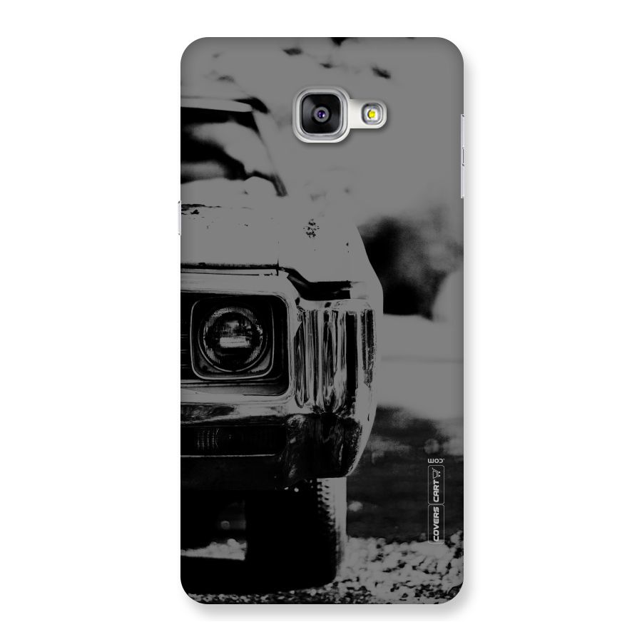 Vintage Car Black and White Back Case for Galaxy A9