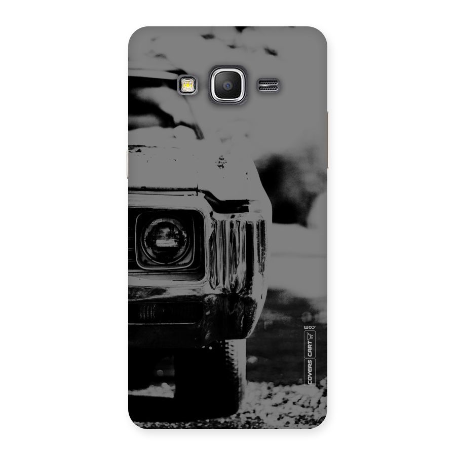 Vintage Car Black and White Back Case for Galaxy Grand Prime