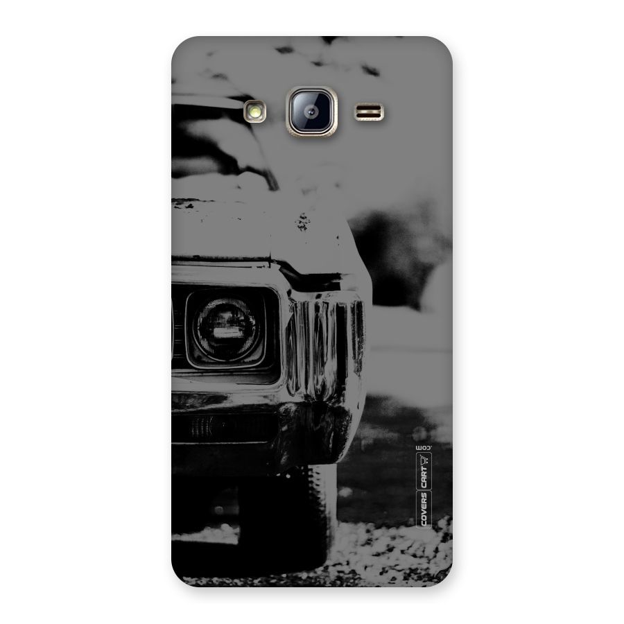 Vintage Car Black and White Back Case for Galaxy On5