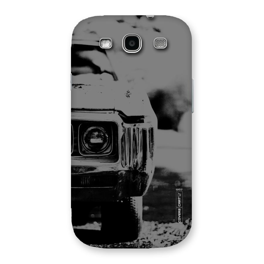 Vintage Car Black and White Back Case for Galaxy S3