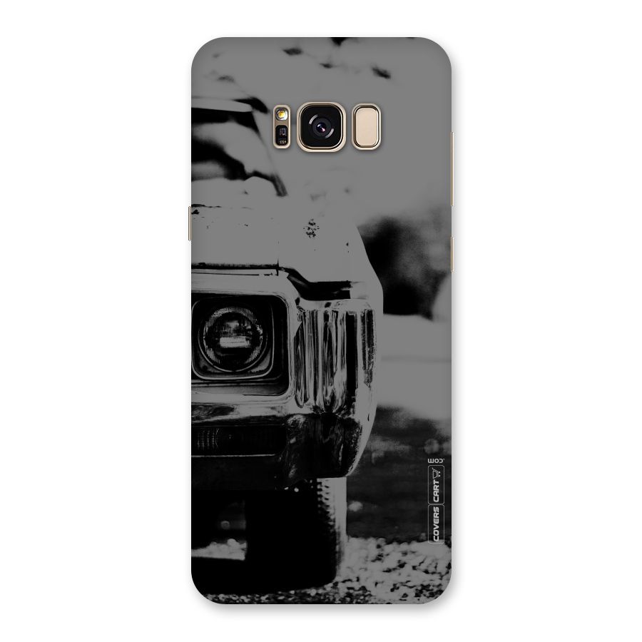 Vintage Car Black and White Back Case for Galaxy S8 Plus