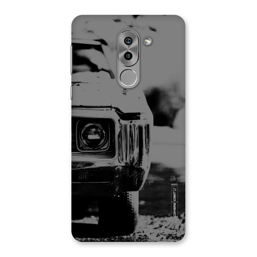Vintage Car Black and White Back Case for Honor 6X