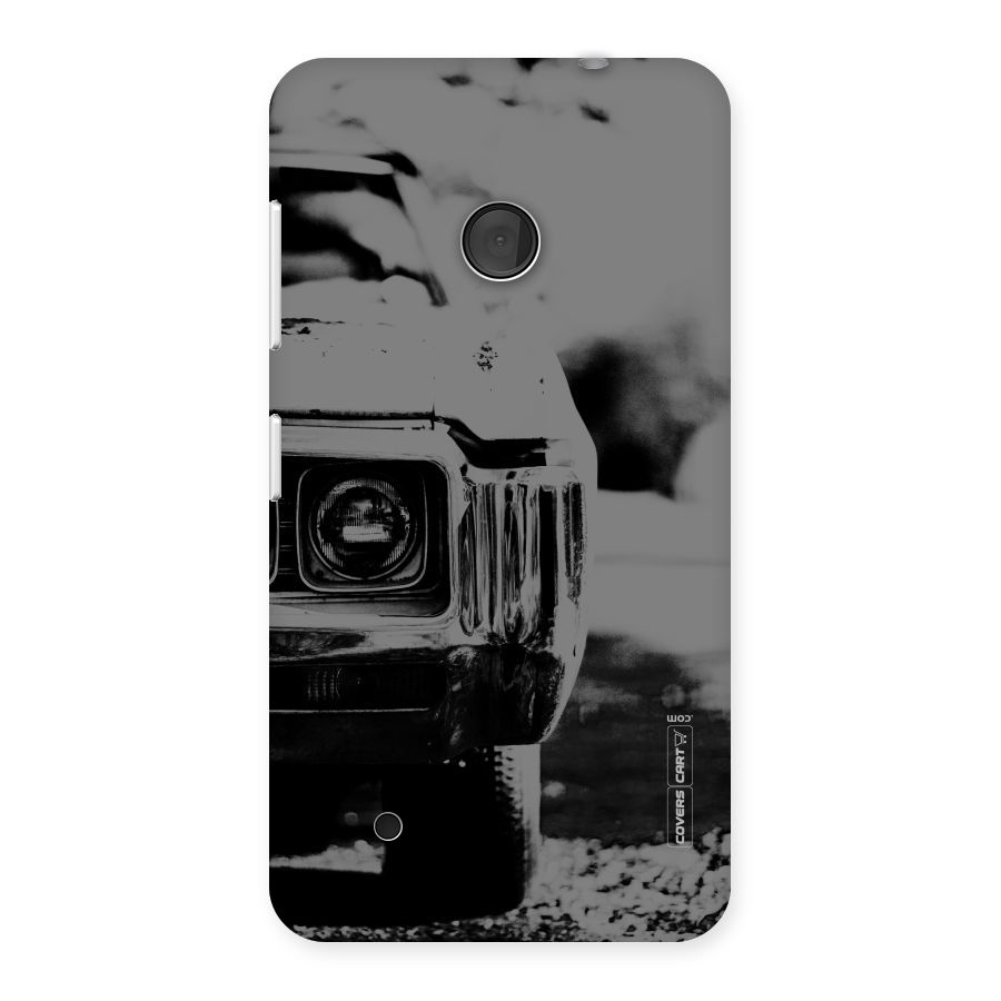 Vintage Car Black and White Back Case for Lumia 530