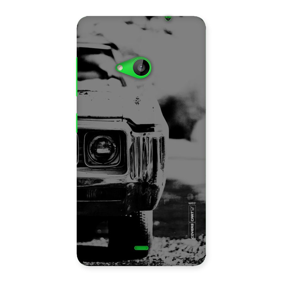 Vintage Car Black and White Back Case for Lumia 535