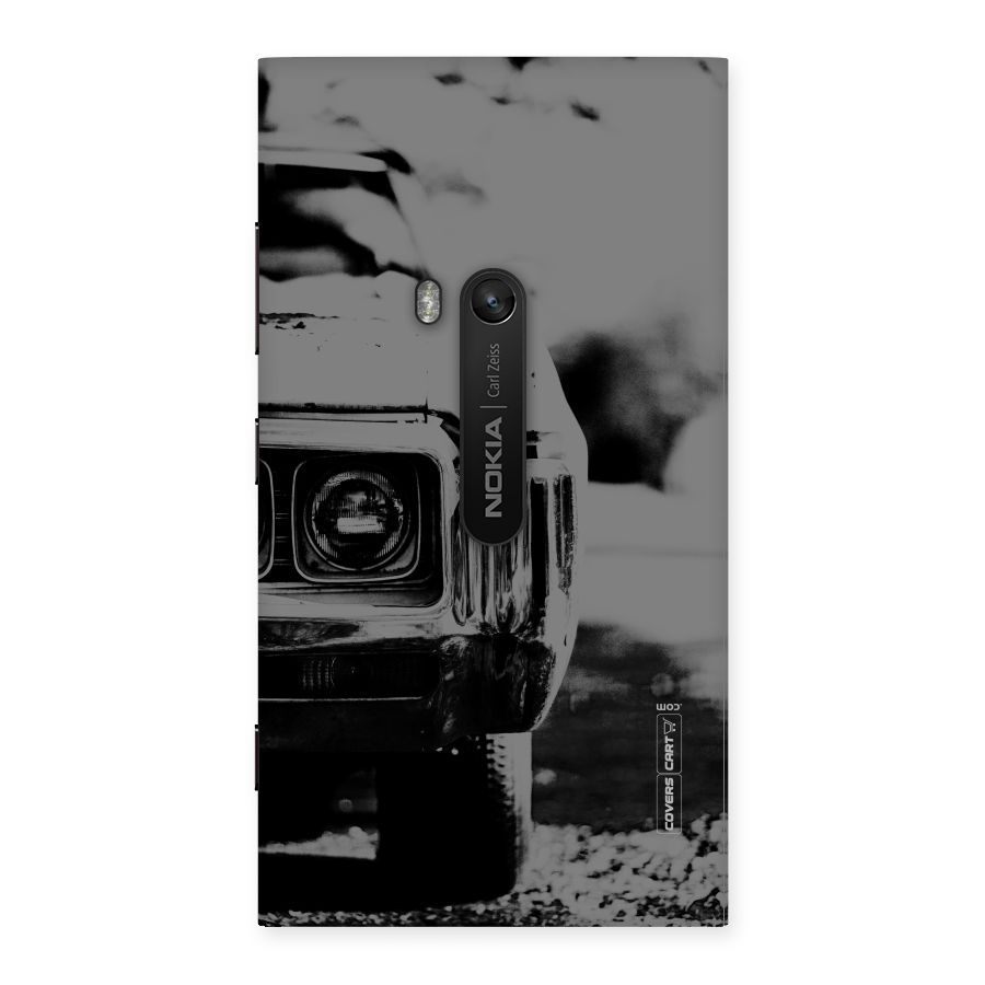 Vintage Car Black and White Back Case for Lumia 920