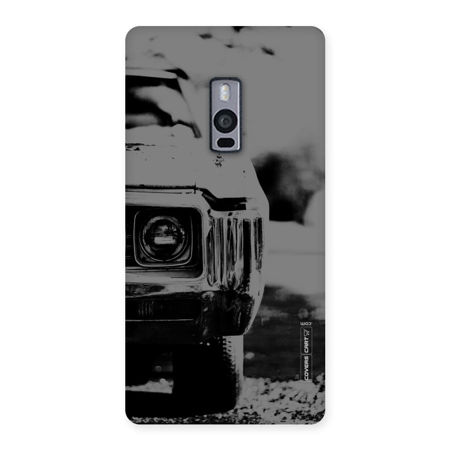 Vintage Car Black and White Back Case for OnePlus Two