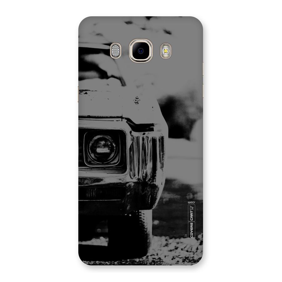 Vintage Car Black and White Back Case for Samsung Galaxy J7 2016