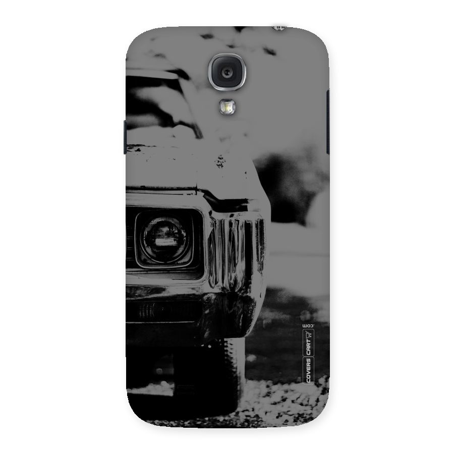 Vintage Car Black and White Back Case for Samsung Galaxy S4