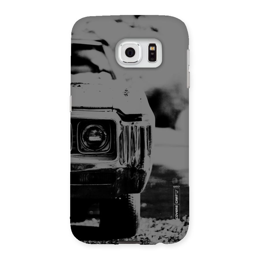 Vintage Car Black and White Back Case for Samsung Galaxy S6