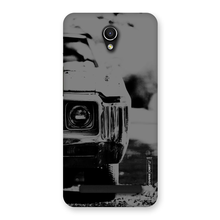 Vintage Car Black and White Back Case for Zenfone Go