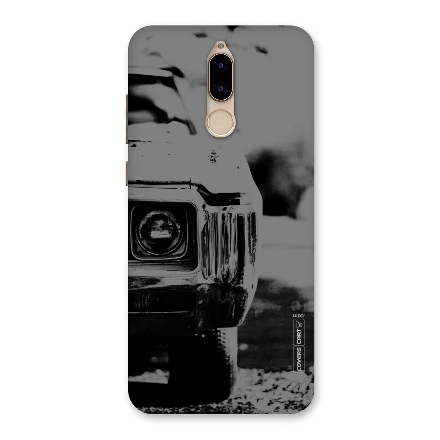 Vintage Car Black and White Back Case for Honor 9i