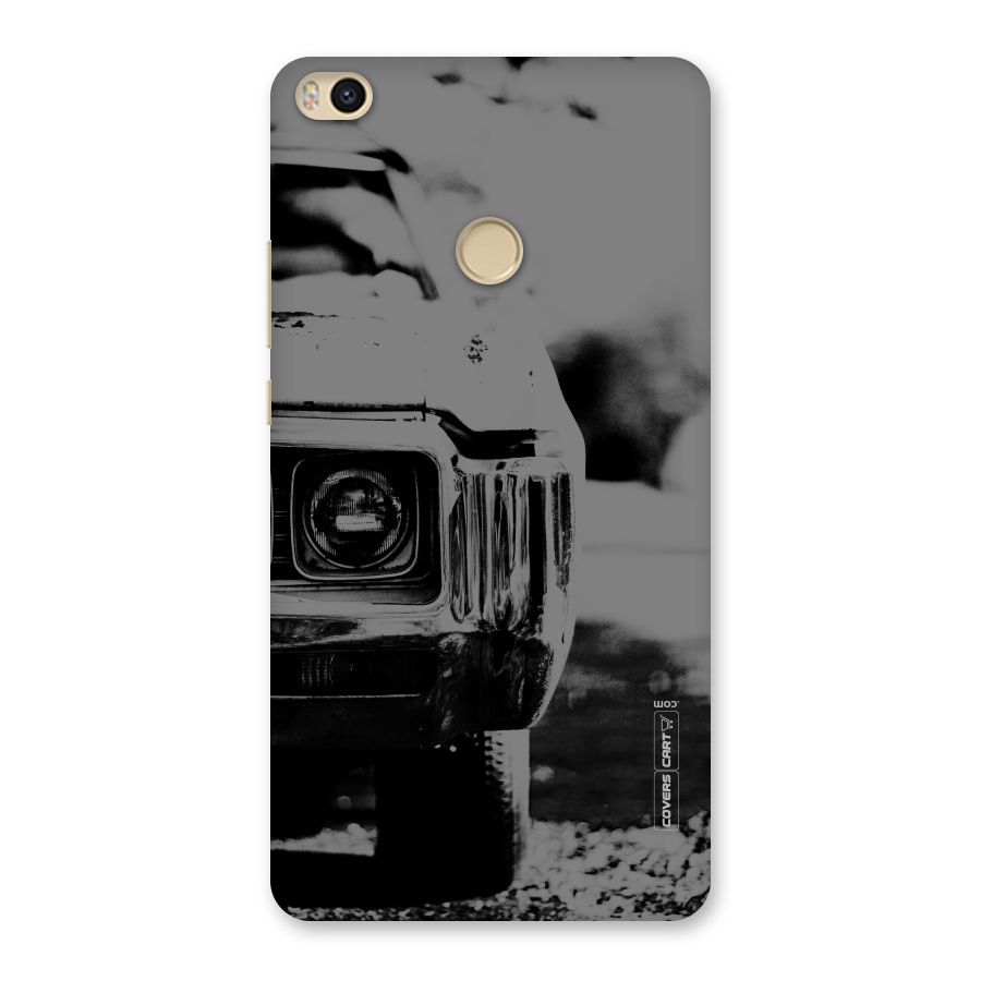 Vintage Car Black and White Back Case for Mi Max 2